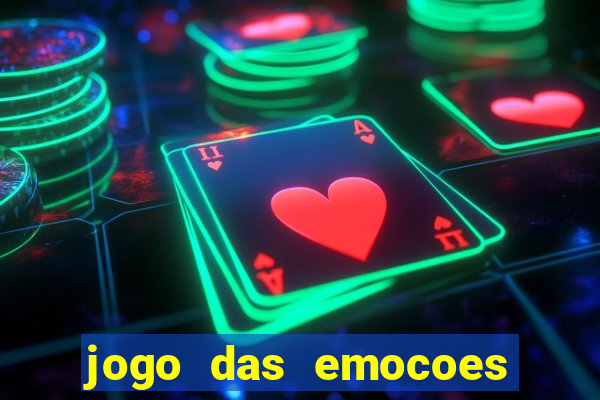 jogo das emocoes para imprimir